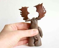 Antlered Canadiana Figurines Image 2