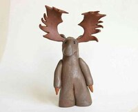Antlered Canadiana Figurines Image 4