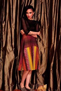 Retro Print Fashion Image 7
