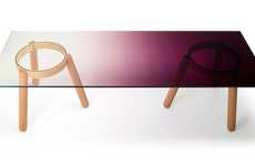 Gradient Glass Furniture