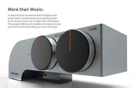 Minimalist Concept Amps