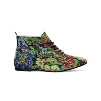 Floral Wallpapered Skater Kicks