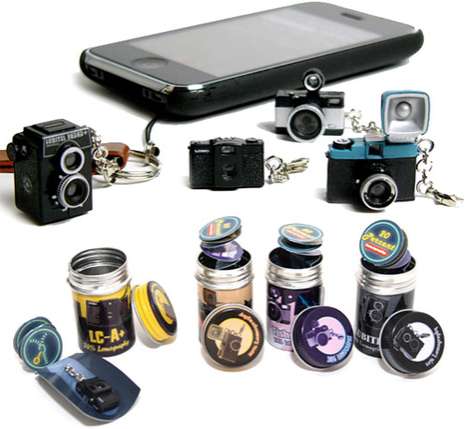 Hipster Cam Keyholders