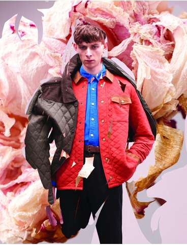 Futuristic Floral Lookbooks