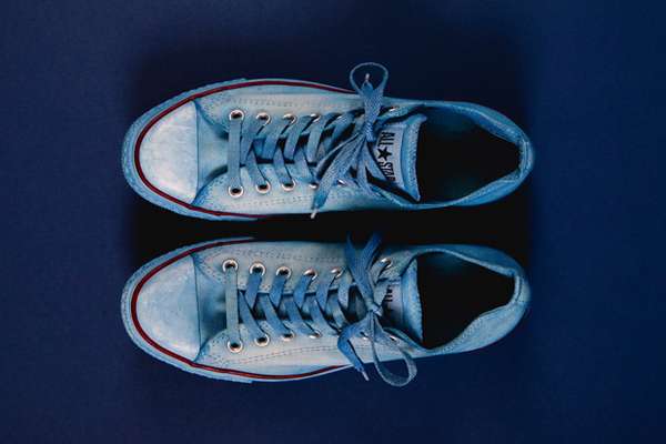 Hand-Dyed Indigo Kicks