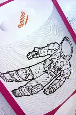Illustrated Bathroom Tissues