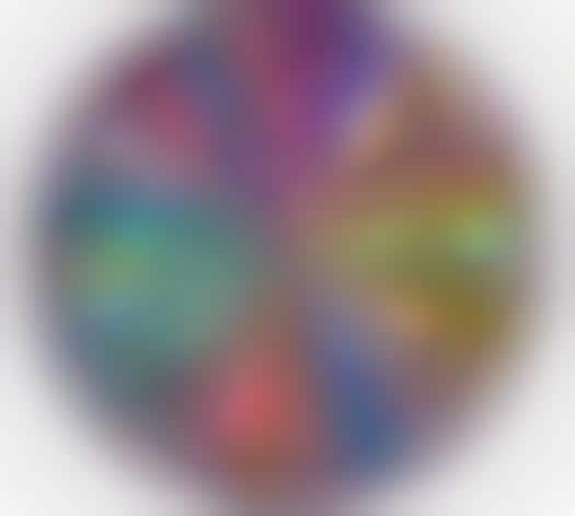 Radiant Recycled Circles