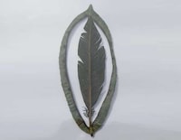 Cutaway Leaf Art Image 3