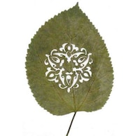 Cutaway Leaf Art Image 6