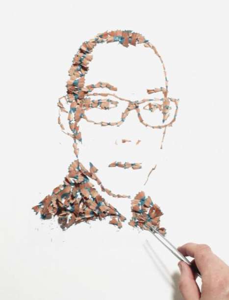 Pencil-Shaved Portraits