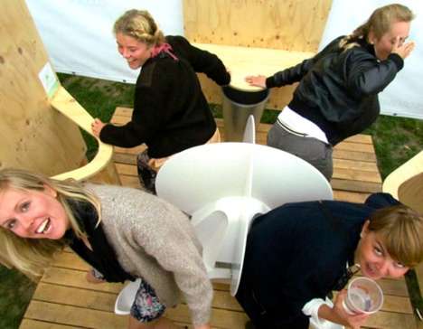 Social Female Porta-Potties