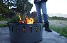 Upcycled Bonfire Pits