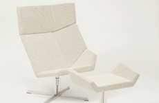 Asymmetrical Beveled Seating