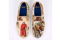 Parisian Graphic Sneakers Image 4