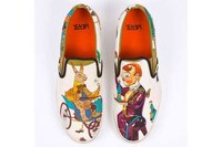 Parisian Graphic Sneakers Image 5