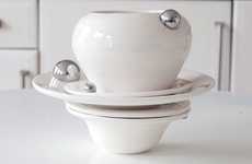 Compulsively Piled Crockery