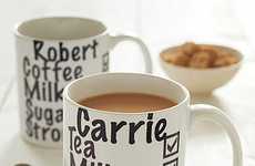 Personalized Caffeine Cups