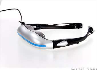 Video Glasses for Frequent Flyers