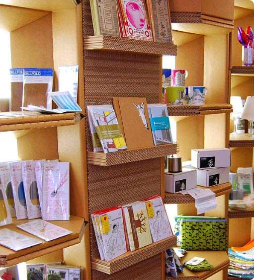 Cardboard Shelving