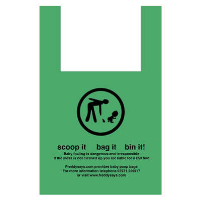 Bio-Degradable Baby Poop Scoop Bag