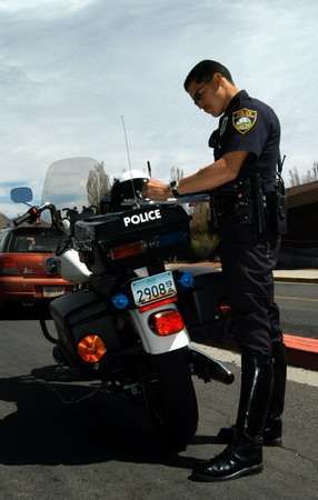 Fingerprinting at Traffic Stops