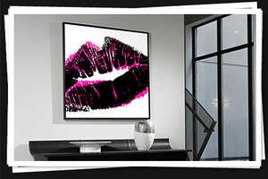 Custom Kiss Art: MAC Lipstick & DNA 11 Portraits