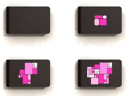 Hard Drive Depicts Data Storage on OLED Art