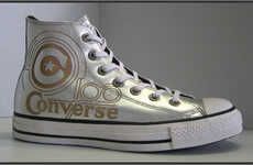 6 Converse Shoe Designs + Gold Chuck Taylor All Stars 