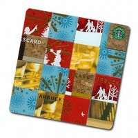 Starbucks Card Mosaic Coasters
