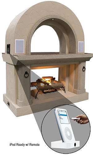 iPod Fireplace