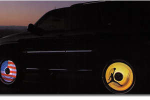 Custom Wheel Messages, Graphics and Photos: Pimpstar System | Trend Hunter