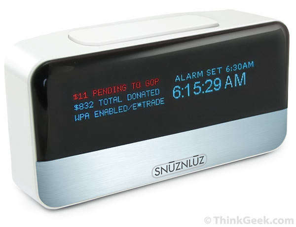Clock Donates Your Money To Charity When You Hit Snooze