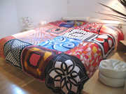Bedlinen from Vintage Scarves
