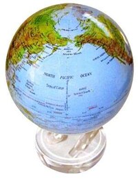 Aquatic Solar Globe Spins Magically Image 3