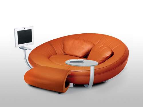Oval Entertainment Sofas