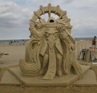 Sizzling 8-Bit Sandcastles Image 2