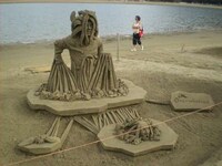 Sizzling 8-Bit Sandcastles Image 3