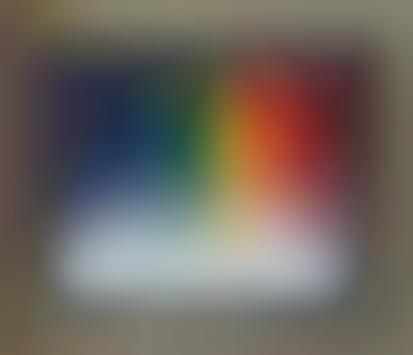 Dripping Rainbow Wall Art