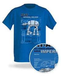 X-Wing Blueprint Apparel Image 3