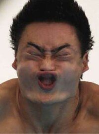 Distorted Diver Portraits Image 5
