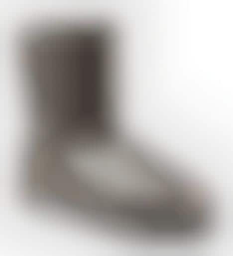 Shimmering Winter Footwear