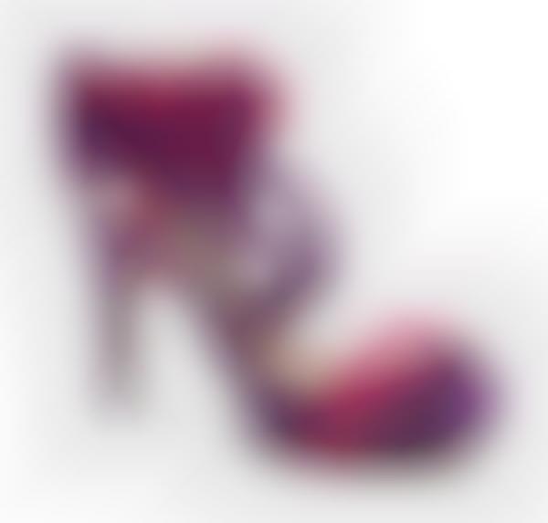 Colorfully Feminine Footwear