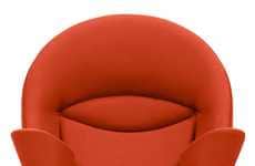 Roomy Retro Armchairs