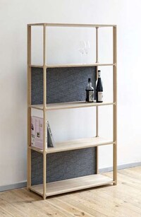 Quilted Back Bookcases Image 2
