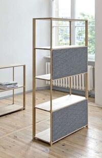 Quilted Back Bookcases Image 3