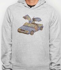 Blooming Botanical Delorean Decals Image 2