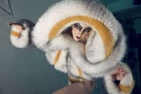 Oversized Colorful Fur Fashion Image 4