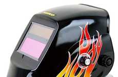 Auto-Darkening Fabrication Headgear