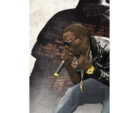 29 Artful Kanye West Depictions