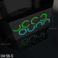 Futuristic Geometric Timepieces Image 3